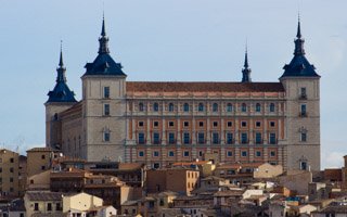 Toledo viewpoint by the river